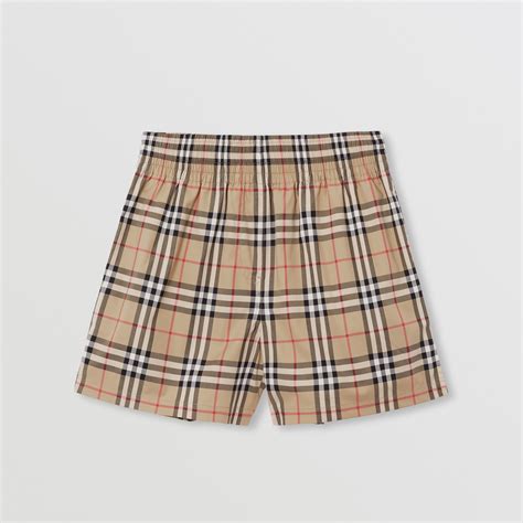 womens burberry shorts|Burberry relaxed stretch short.